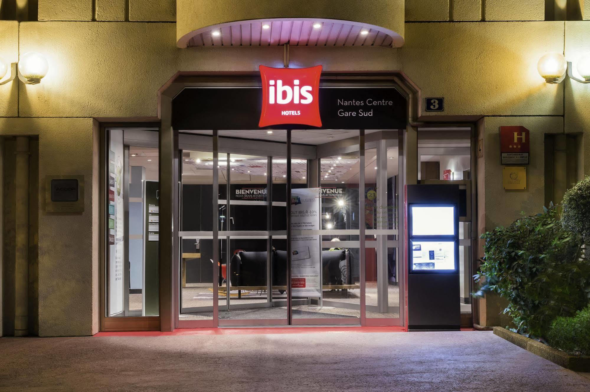 Ibis Nantes Centre Gare Sud Hotel Eksteriør billede